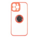 Capac Protectie Spate Colectia Soft Shape With Ring Pentru iPhone 13 Pro Max - Rosu