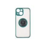 Capac Protectie Spate Colectia Soft Shape With Ring Pentru iPhone 13 Mini - Verde