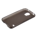 Capac Protectie Spate Mobiama TPU cu Folie de Protectie Inclusa pentru Samsung Galaxy S5 - Gri