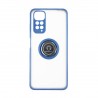 Capac Protectie Spate Colectia Soft Shape With Ring Pentru Xiaomi Redmi Note 11 - Albastru