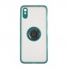 Capac Protectie Spate Colectia Soft Shape With Ring Pentru Xiaomi Redmi 9a/9at - Verde