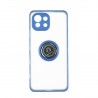 Capac Protectie Spate Colectia Soft Shape With Ring Pentru Xiaomi Mi 11 Lite 5G - Albastru