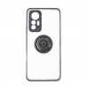 Capac Protectie Spate Colectia Soft Shape With Ring Pentru Xiaomi 12 Lite 5G - Negru