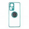 Capac Protectie Spate Colectia Soft Shape With Ring Pentru Xiaomi 12 Pro 5G - Verde
