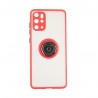 Capac Protectie Spate Colectia Soft Shape With Ring Pentru Samsung Galaxy S20 Plus - Rosu