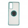 Capac Protectie Spate Colectia Soft Shape With Ring Pentru Samsung Galaxy S20 Fe - Verde