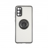 Capac Protectie Spate Colectia Soft Shape With Ring Pentru Samsung Galaxy S20 - Negru