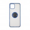 Capac Protectie Spate Colectia Soft Shape With Ring Pentru Samsung Galaxy A03 4G - Albastru