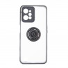 Capac Protectie Spate Colectia Soft Shape With Ring Pentru Realme C31 - Negru