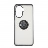Capac Protectie Spate Colectia Soft Shape With Ring Pentru Huawei Nova Y70 - Negru