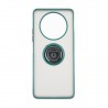 Capac Protectie Spate Colectia Soft Shape With Ring Pentru Honor 4 Magic Lite - Verde