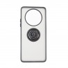 Capac Protectie Spate Colectia Soft Shape With Ring Pentru Honor 4 Magic Lite - Negru