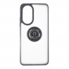 Capac Protectie Spate Colectia Soft Shape With Ring Pentru Honor X7 4G - Negru