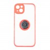 Capac Protectie Spate Colectia Soft Shape With Ring Pentru iPhone 14 Plus - Rosu