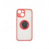 Capac Protectie Spate Colectia Soft Shape With Ring Pentru iPhone 13 Mini - Rosu
