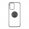 Capac Protectie Spate Colectia Soft Shape With Ring Pentru Xiaomi Redmi 10 - Negru Rosu