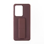 Capac Protectie Spate Colectia Stand Pentru Samsung Galaxy S20 Ultra - Maro