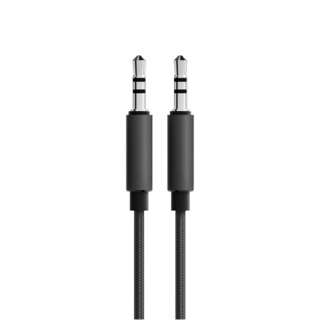 Adaptor Audio Cellara Jack 3.5mm - Jack 3.5mm 1m - Negru
