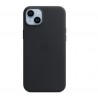 Capac Protectie Spate Apple Din Piele Cu Magsafe Pentru Iphone 14 Plus - Gri Inchis