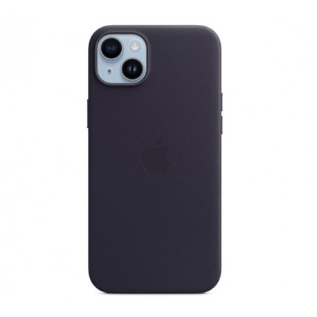 Capac Protectie Spate Apple Din Piele Cu Magsafe Pentru iPhone 14 Plus - Mov