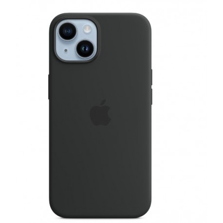 Capac Protectie Spate Apple Din Silicon Cu Magsafe Pentru iPhone 14 - Gri Inchis