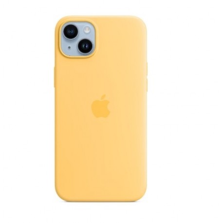 Capac Protectie Spate Apple Din Silicon Cu Magsafe Pentru iPhone 14 Plus - Galben