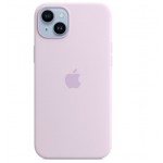Capac Protectie Spate Apple Din Silicon Cu Magsafe Pentru iPhone 14 Plus - Mov Deschis