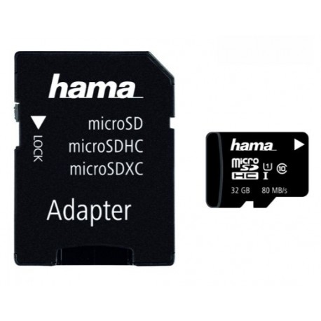 Card De Memorie Hama Micro Sd - 32gb Clasa 10