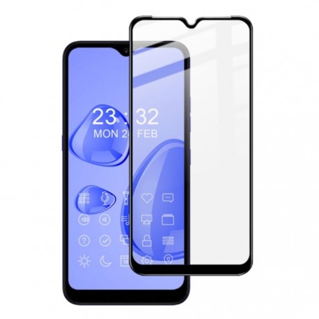 Folie Protectie Ecran Sticla 2.5 Mobiama Pentru Lg K22 - Negru