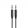 Adaptor Audio Cellara Jack 3.5mm - Jack 3.5mm 1m - Negru