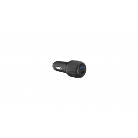 Incarcator Auto Cellara 65w  Dual Usb A Qc 3a + Usb C Pd 65w - Negru