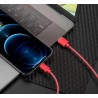 Cablu De Date Borofone Bx52 Usb A - Microusb Din Silicon 1m 2.4a - Negru
