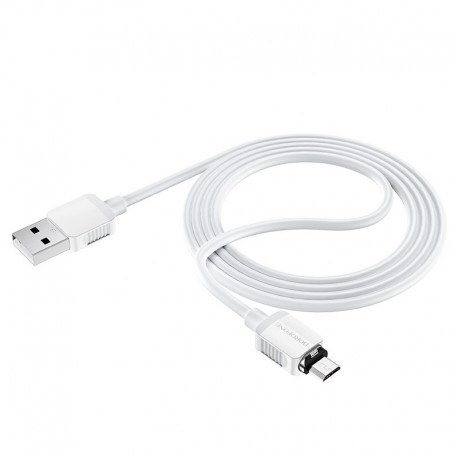 Cablu De Date Borofone Bx57 Usb A - Microusb Magnetic 1m 2a - Alb