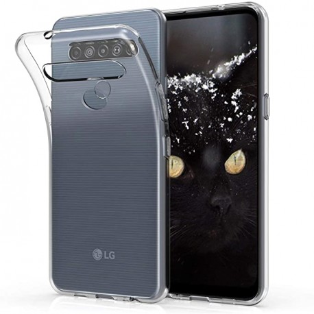 Capac Protectie Spate Mobiama Tpu Pentru Lg K61 - Transparent