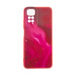 Capac Protectie Spate Colectia Soft Waves Pentru Xiaomi Redmi Note 11 - Rosu