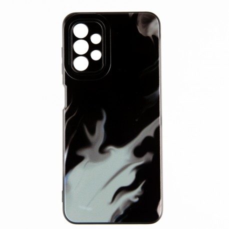 Capac Protectie Spate Colectia Soft Waves Pentru Samsung Galaxy A52/a52s - Negru