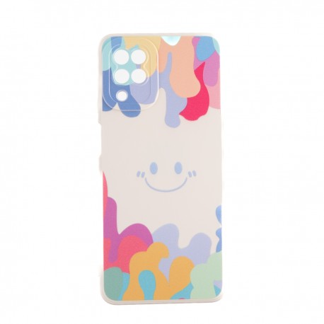 Capac Protectie Spate Colectia Soft Waves Pentru Samsung Galaxy A12 - Smile