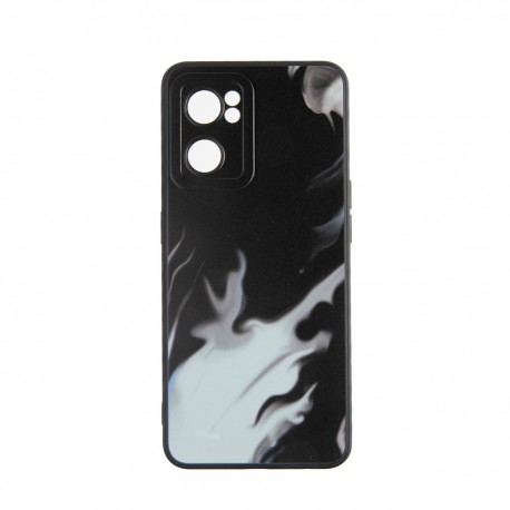 Capac Protectie Spate Colectia Soft Waves Pentru Oppo Reno 7 5G - Negru