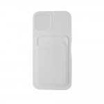 Capac Protectie Spate Colectia Soft Card Slot Pentru iPhone 14 - Alb