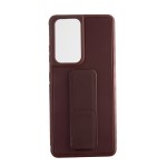 Capac Protectie Spate Colectia Stand Pentru Samsung Galaxy S21 Ultra - Maro