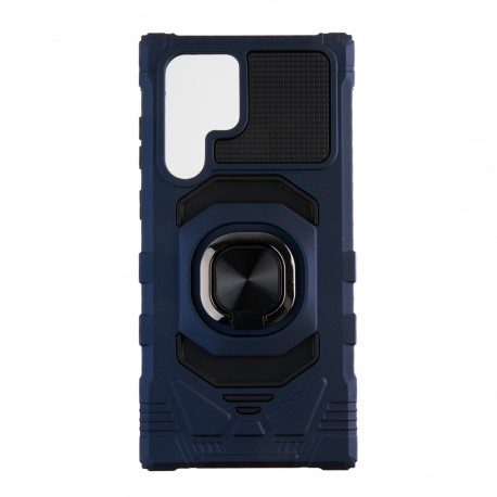 Capac Protectie Spate Colectia Shock Pentru Samsung Galaxy S22 Ultra - Albastru