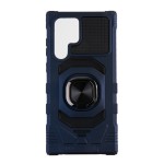 Capac Protectie Spate Colectia Shock Pentru Samsung Galaxy S22 Ultra - Albastru
