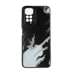 Capac Protectie Spate Colectia Soft Waves Pentru Xiaomi Redmi Note 11 - Negru