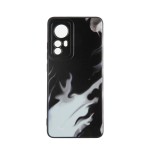 Capac Protectie Spate Colectia Soft Waves Pentru Xiaomi 12 5G - Negru