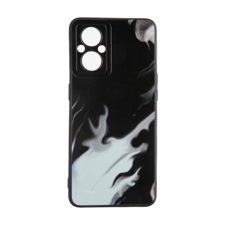 Capac Protectie Spate Colectia Soft Waves Pentru Oppo Reno 7 Lite 5G - Negru