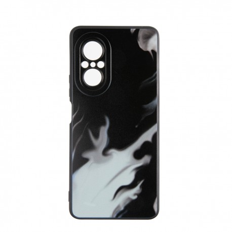 Capac Protectie Spate Colectia Soft Waves Pentru Huawei Nova 9 Se - Negru