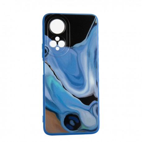 Capac Protectie Spate Colectia Soft Waves Pentru Honor X7 4G - Albastru