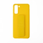Capac Protectie Spate Colectia Stand Pentru Samsung Galaxy S21 Plus - Galben