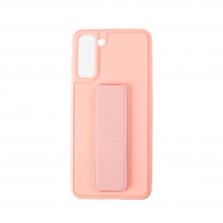 Capac Protectie Spate Colectia Stand Pentru Samsung Galaxy S21 Plus - Roz