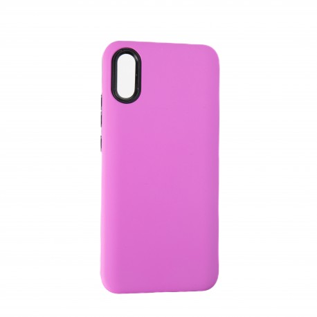 Capac Protectie Spate Colectia Colourful Pentru Xiaomi Redmi 9a/9at - Mov